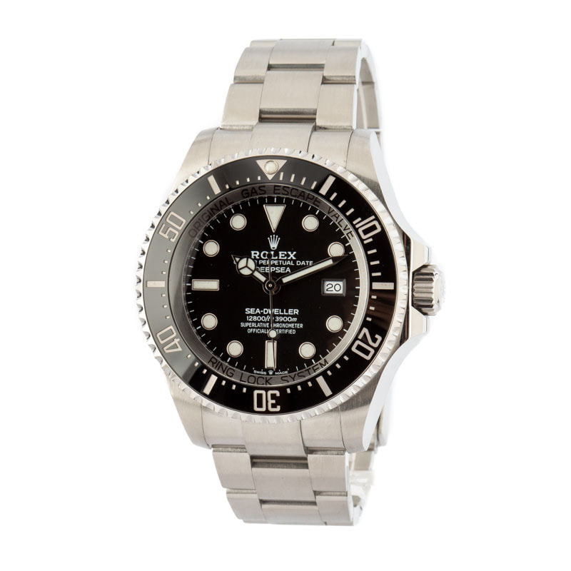 Mens Rolex Sea-Dweller 126660 Black Dial