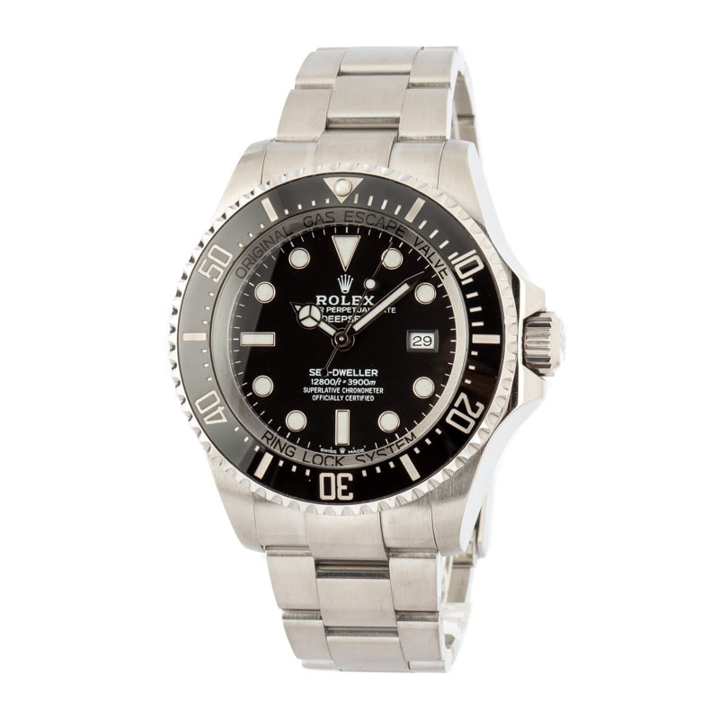 Used Rolex Sea-Dweller 126660 Black Dial