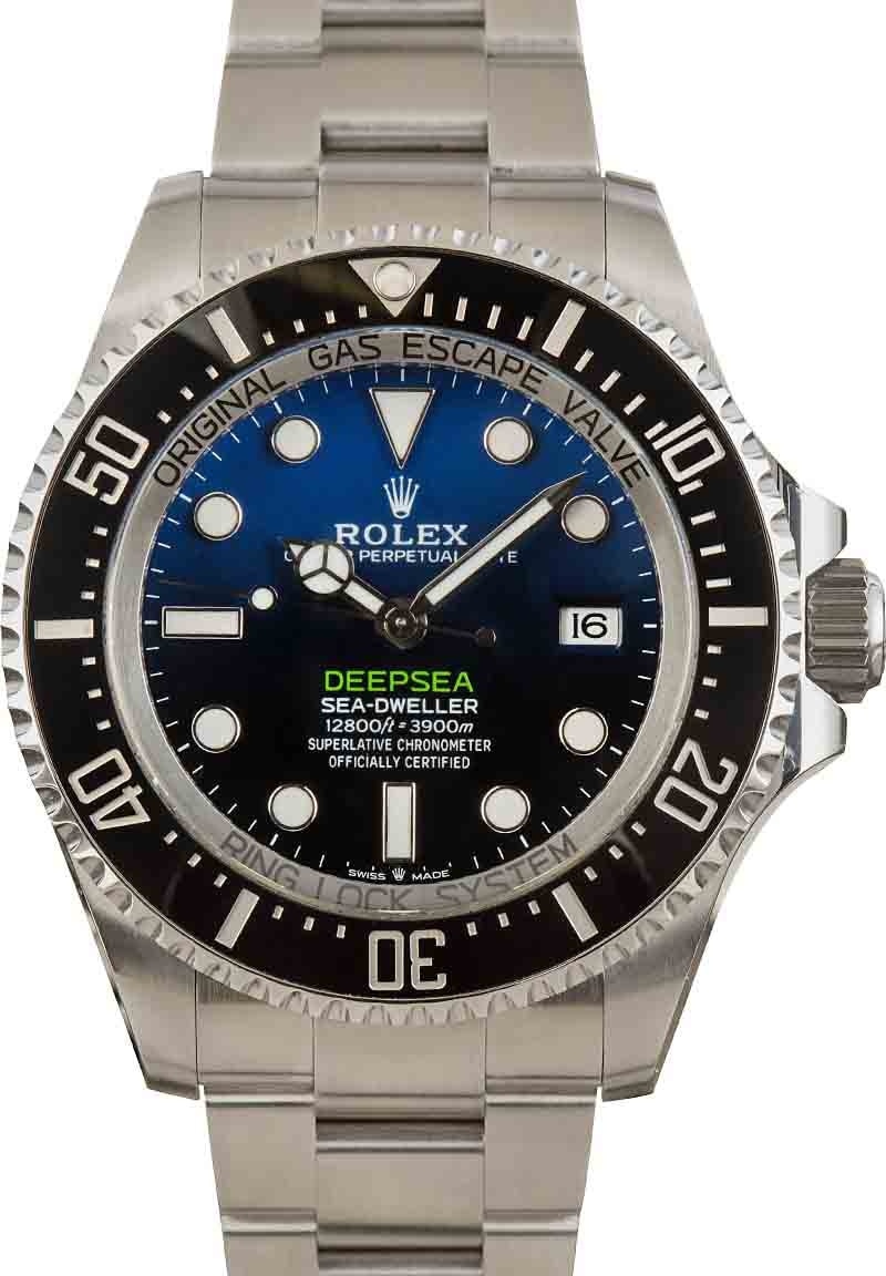 Buy Used Rolex Sea Dweller 136660 Bob s Watches Sku 162981