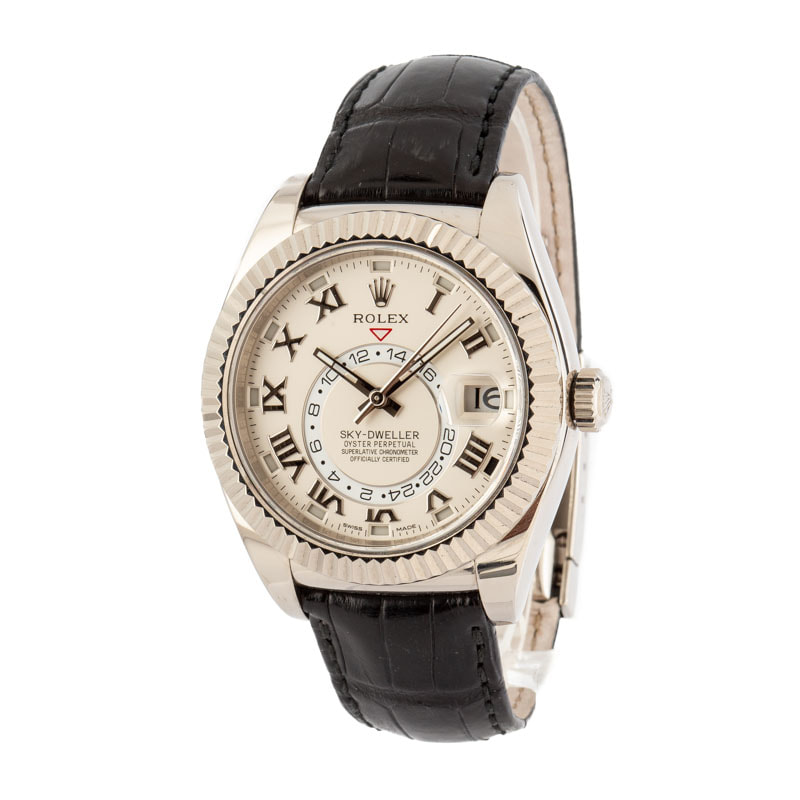 Rolex Sky-Dweller 326139 Ivory Dial