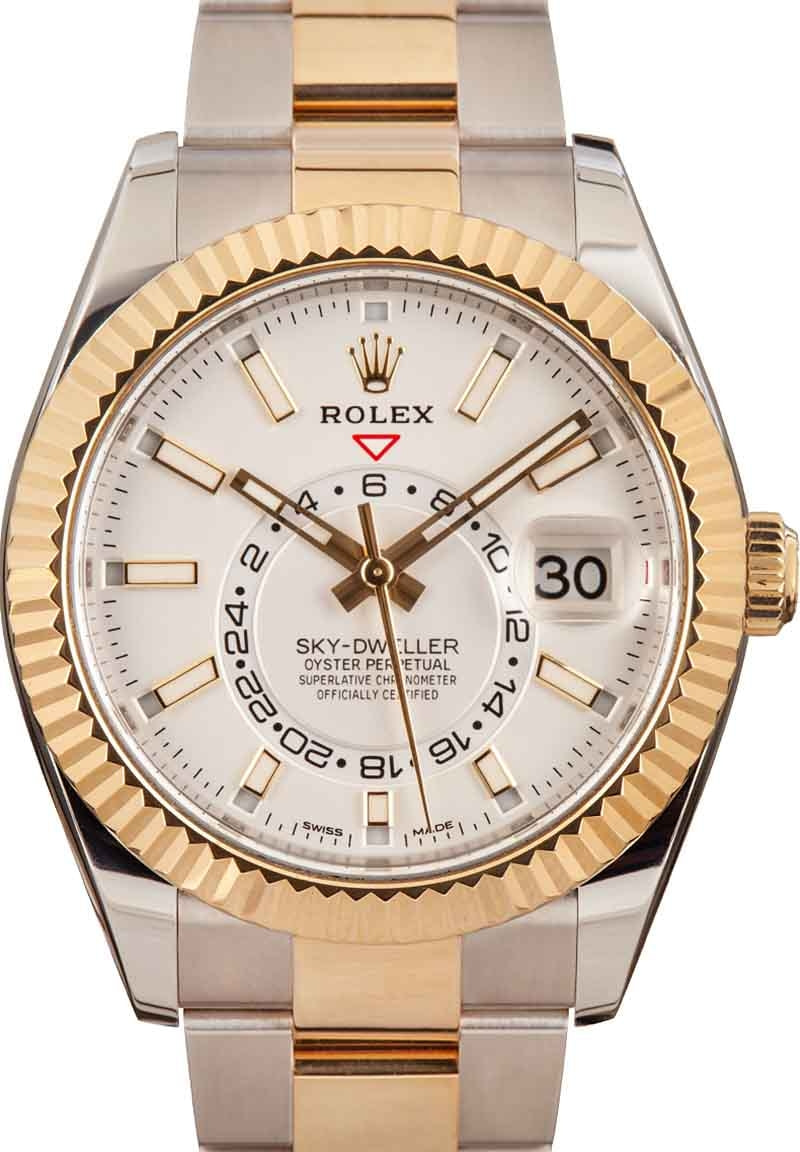 Rolex sky dweller discount used