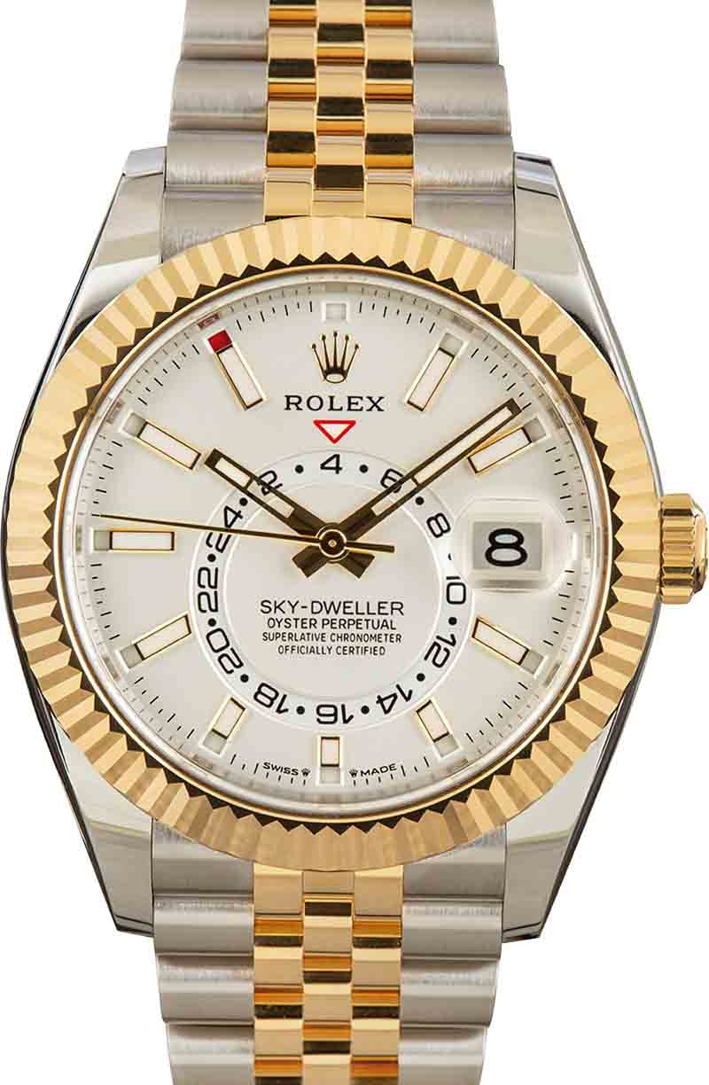 Rolex Sky Dweller 336933 Steel 18k Yellow Gold