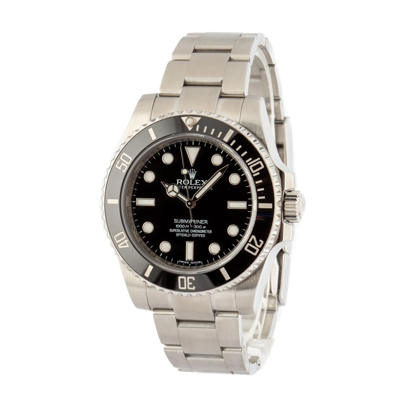 Rolex Submariner 114060 Ceramic No Date