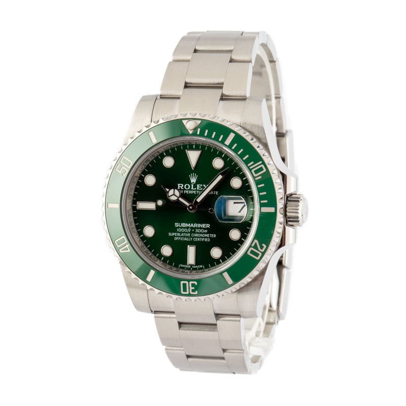 Rolex Submariner 116610LV Green