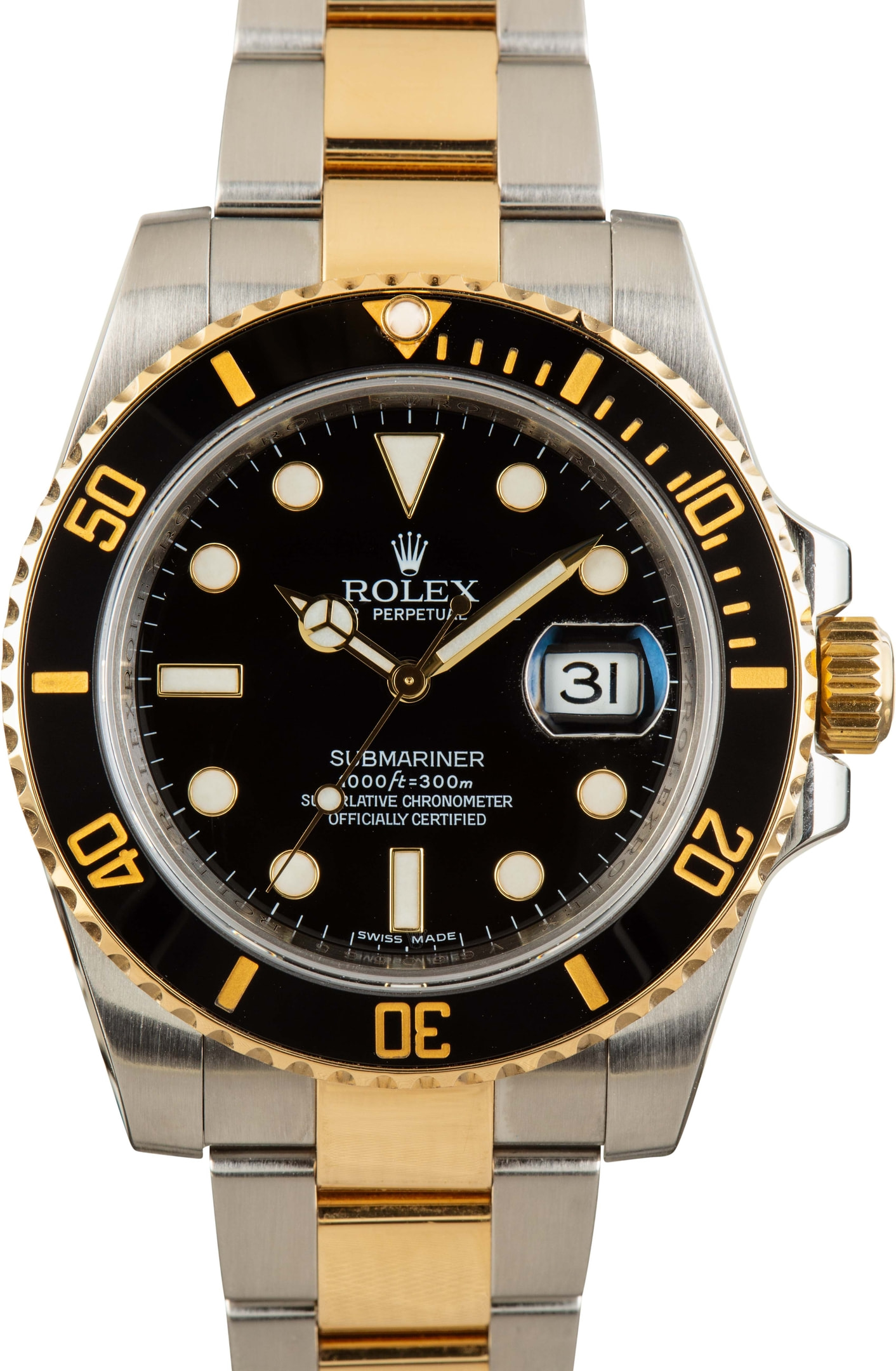 Buy Used Rolex Submariner 116613 | Bob's Watches - Sku: 166546