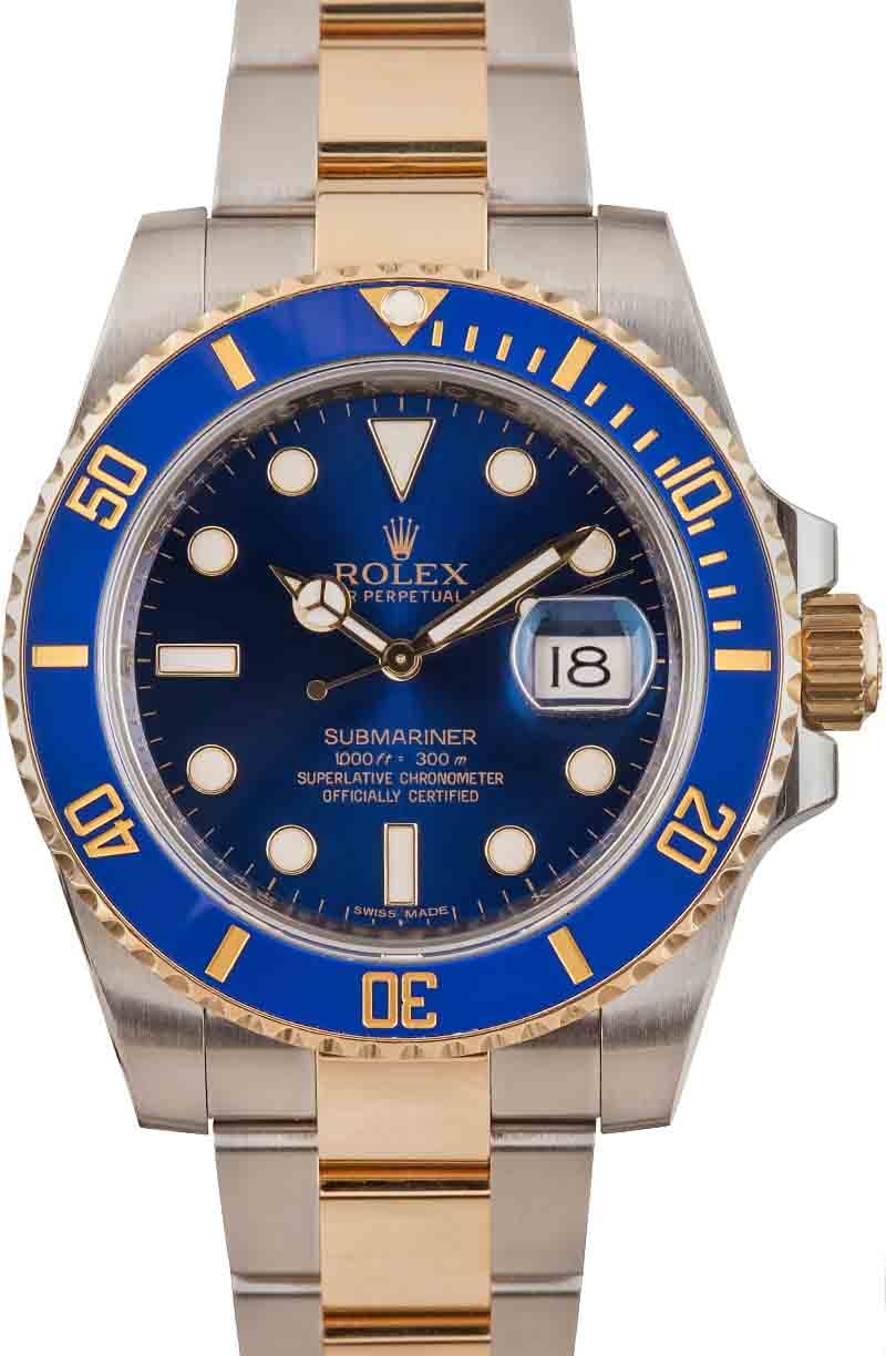 Buy Used Rolex Submariner 116613 | Bob's Watches - Sku: 154137