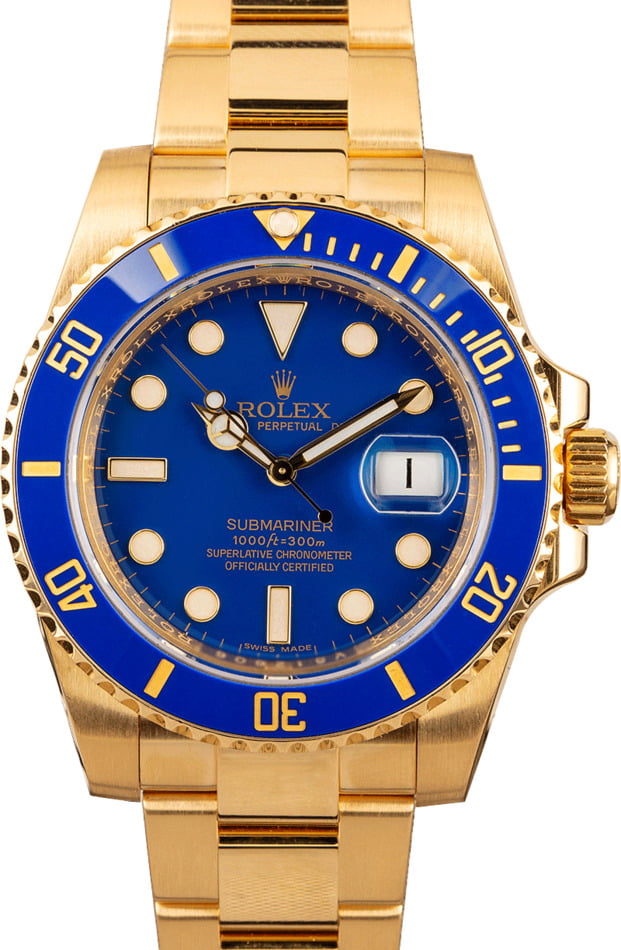 Buy Used Rolex Submariner 116618 | Bob's Watches - Sku: 156975