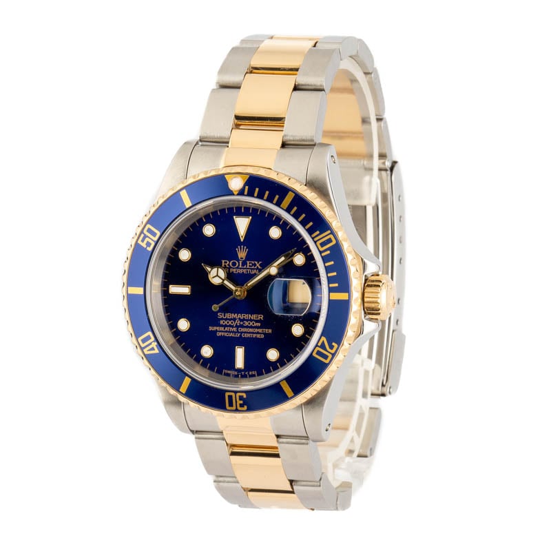 Buy Used Rolex Submariner 16613 | Bob's Watches - Sku: 159687