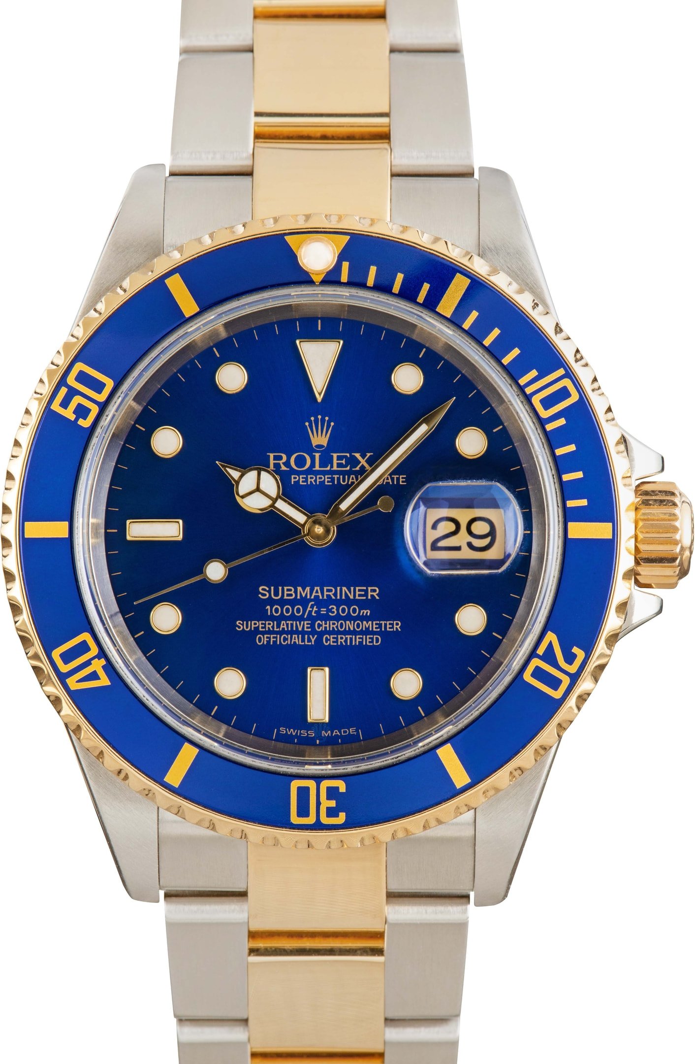 Buy Used Rolex Submariner 16613 | Bob's Watches - Sku: 165660