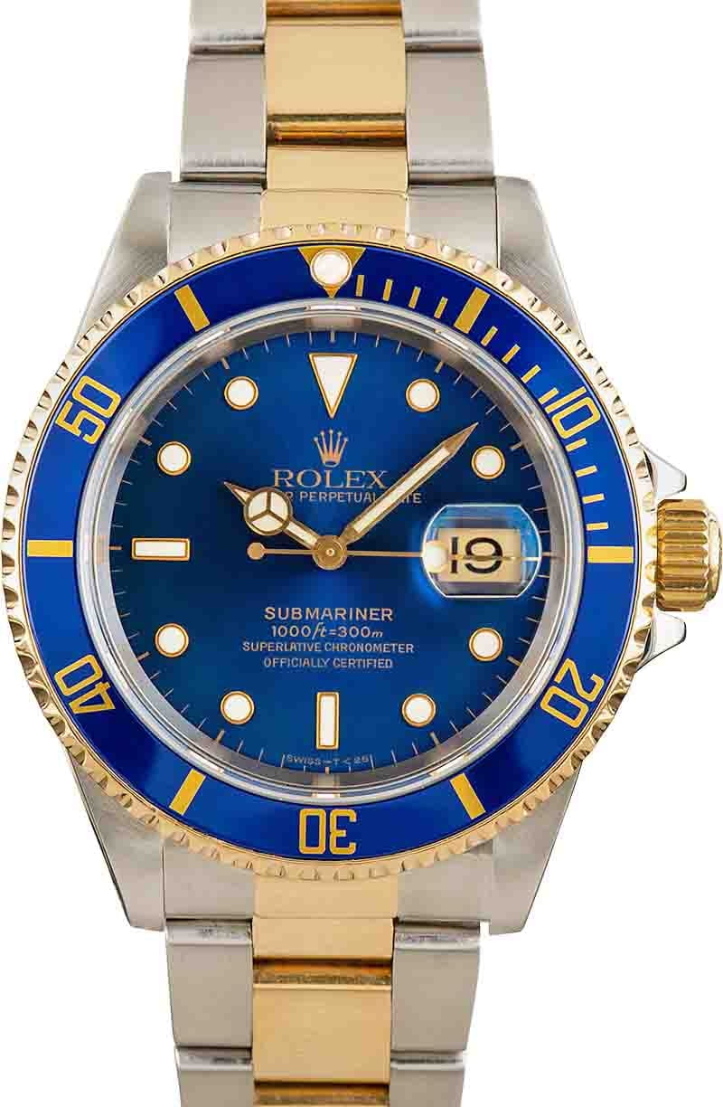 Buy Used Rolex Submariner 16613 | Bob's Watches - Sku: 155981