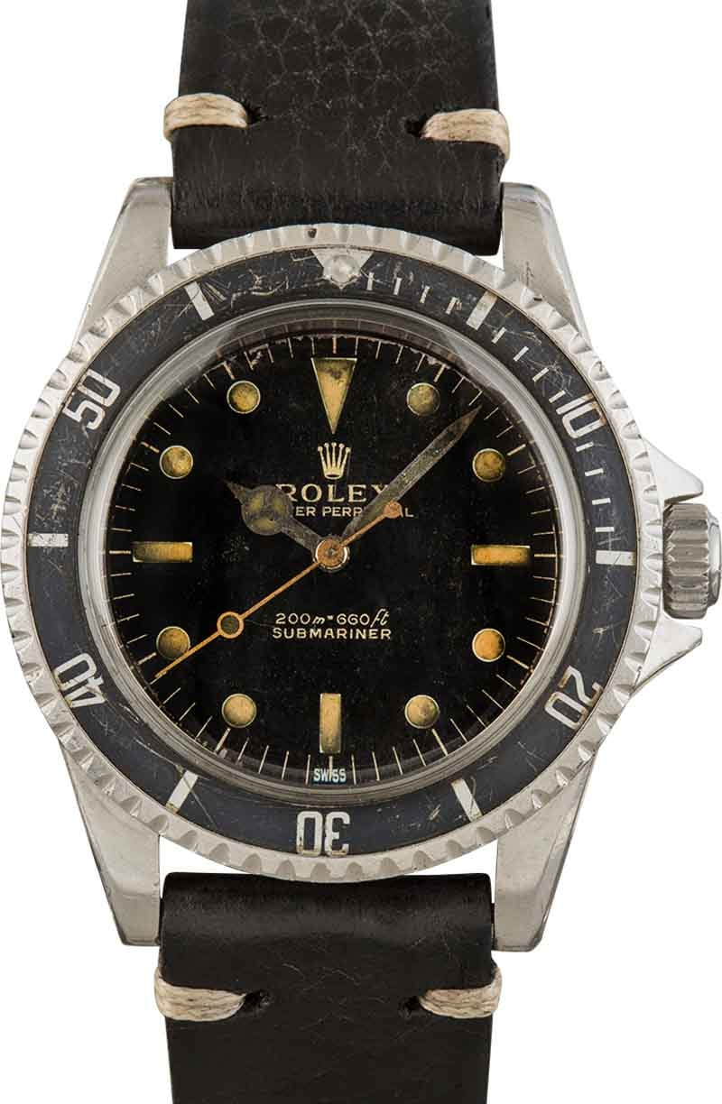 Buy Used Rolex Submariner 5513 Bob s Watches Sku 113208