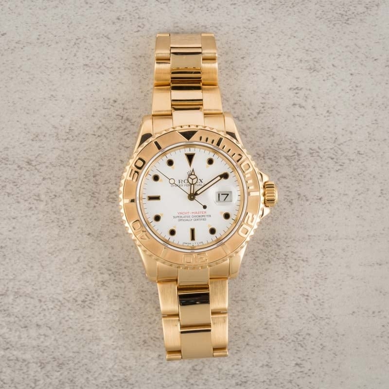 rolex yacht master gold 16628