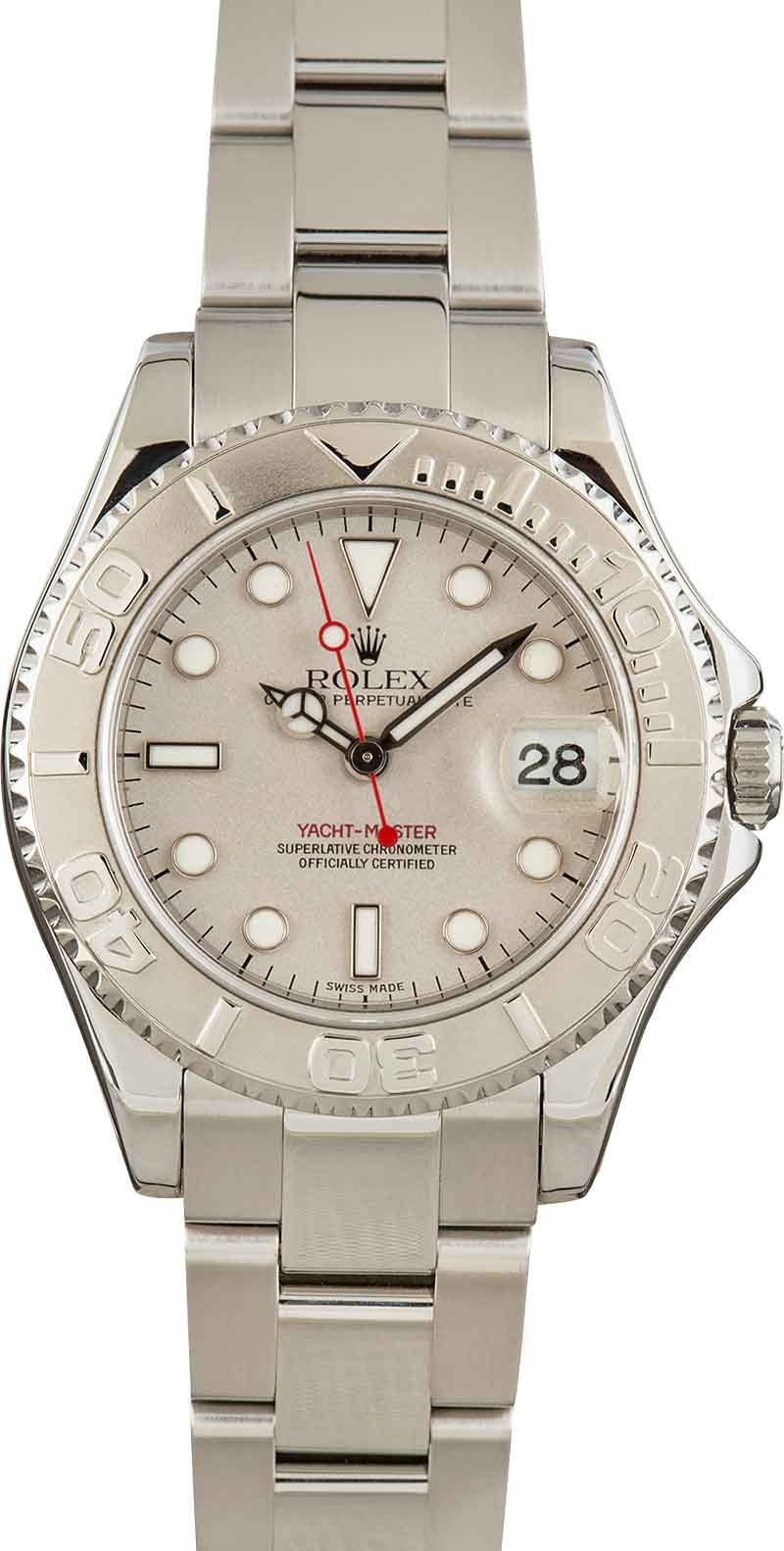 Buy Used Rolex Yacht Master 168622 Bob s Watches Sku 162941