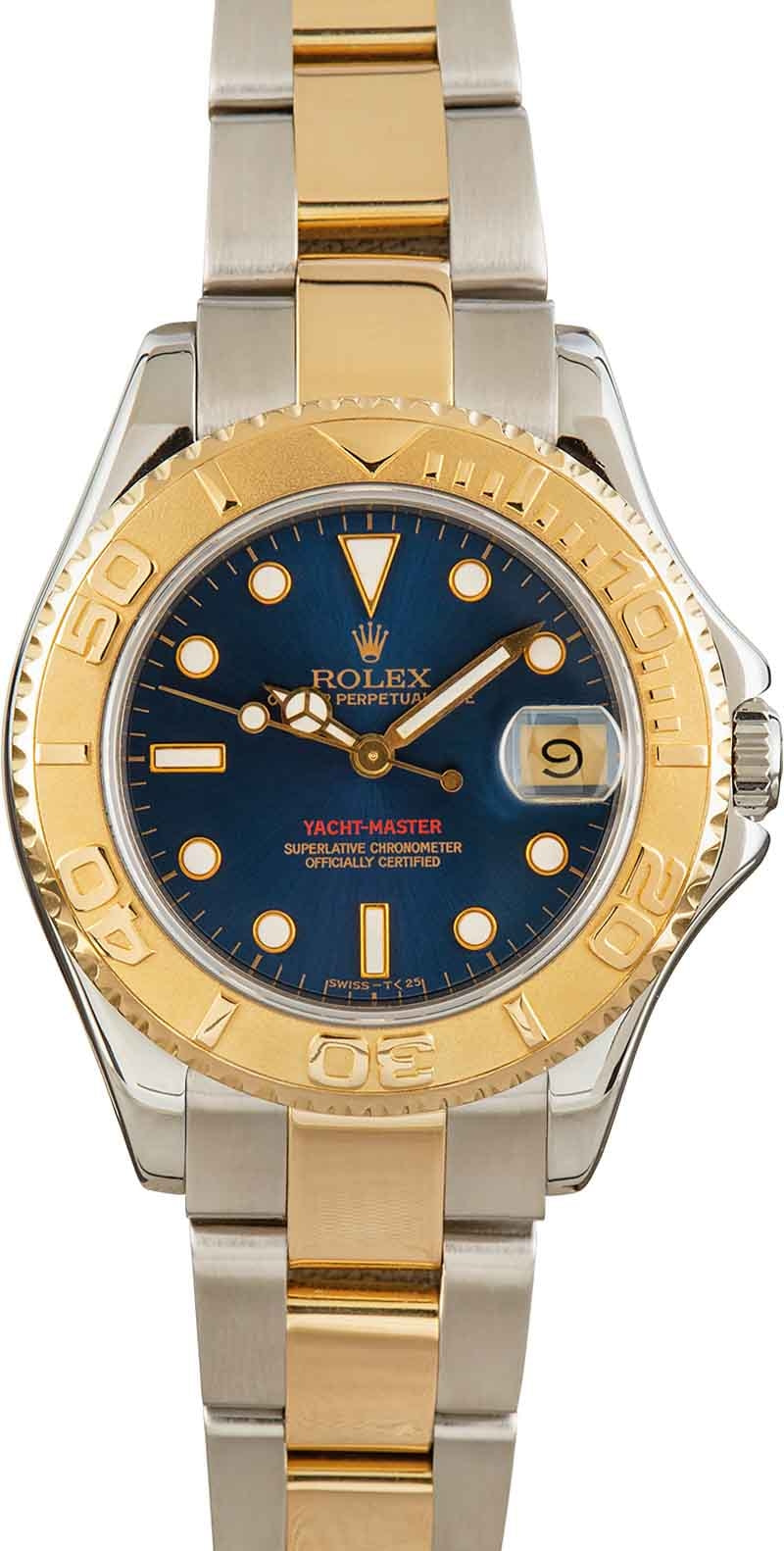 Rolex swiss t 25 yachtmaster hot sale