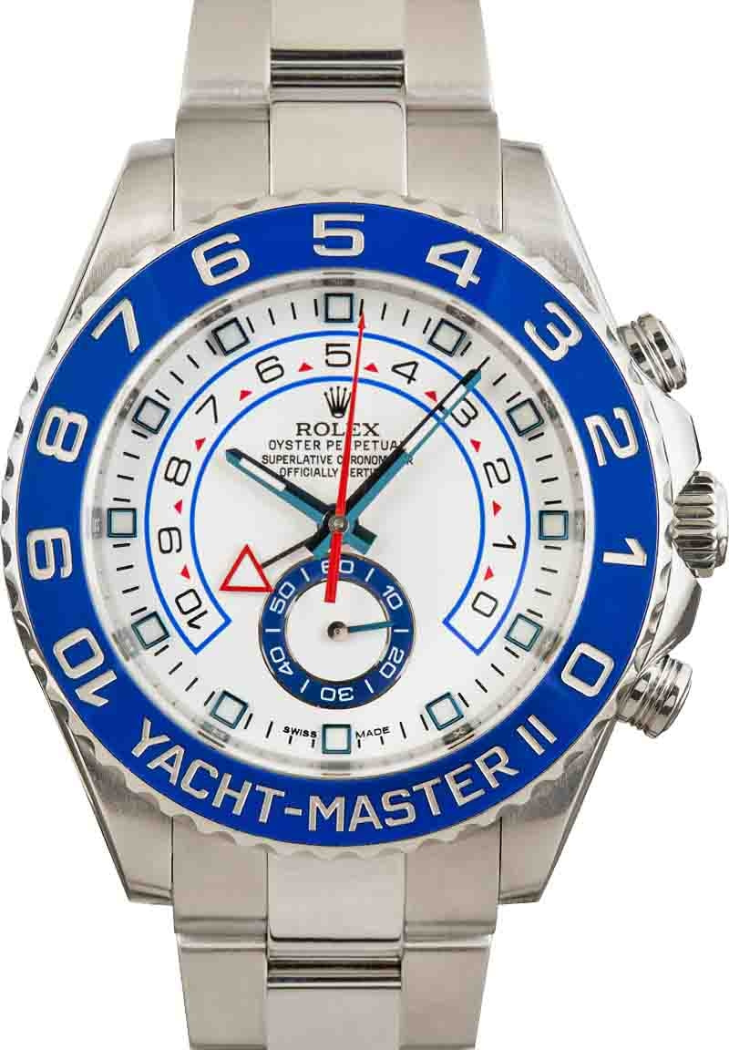 Buy Used Rolex Yacht-Master II 116680 | Bob's Watches - Sku: 161269