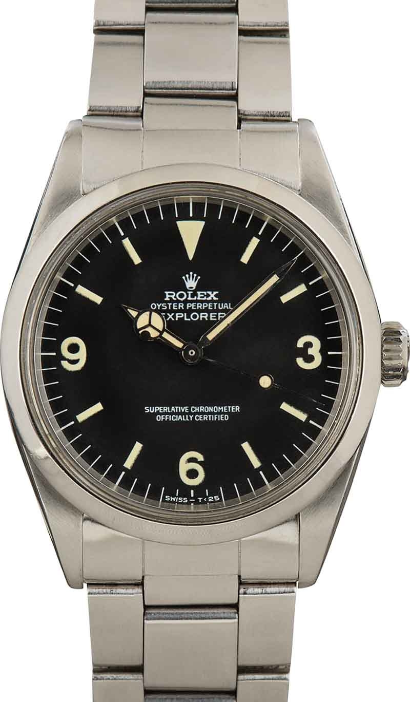 Buy Used Rolex Explorer 1016 | Bob's Watches - Sku: 152530