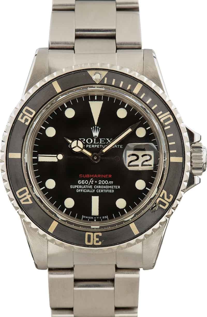 Buy Used Rolex Submariner 1680 Bob s Watches Sku 150936