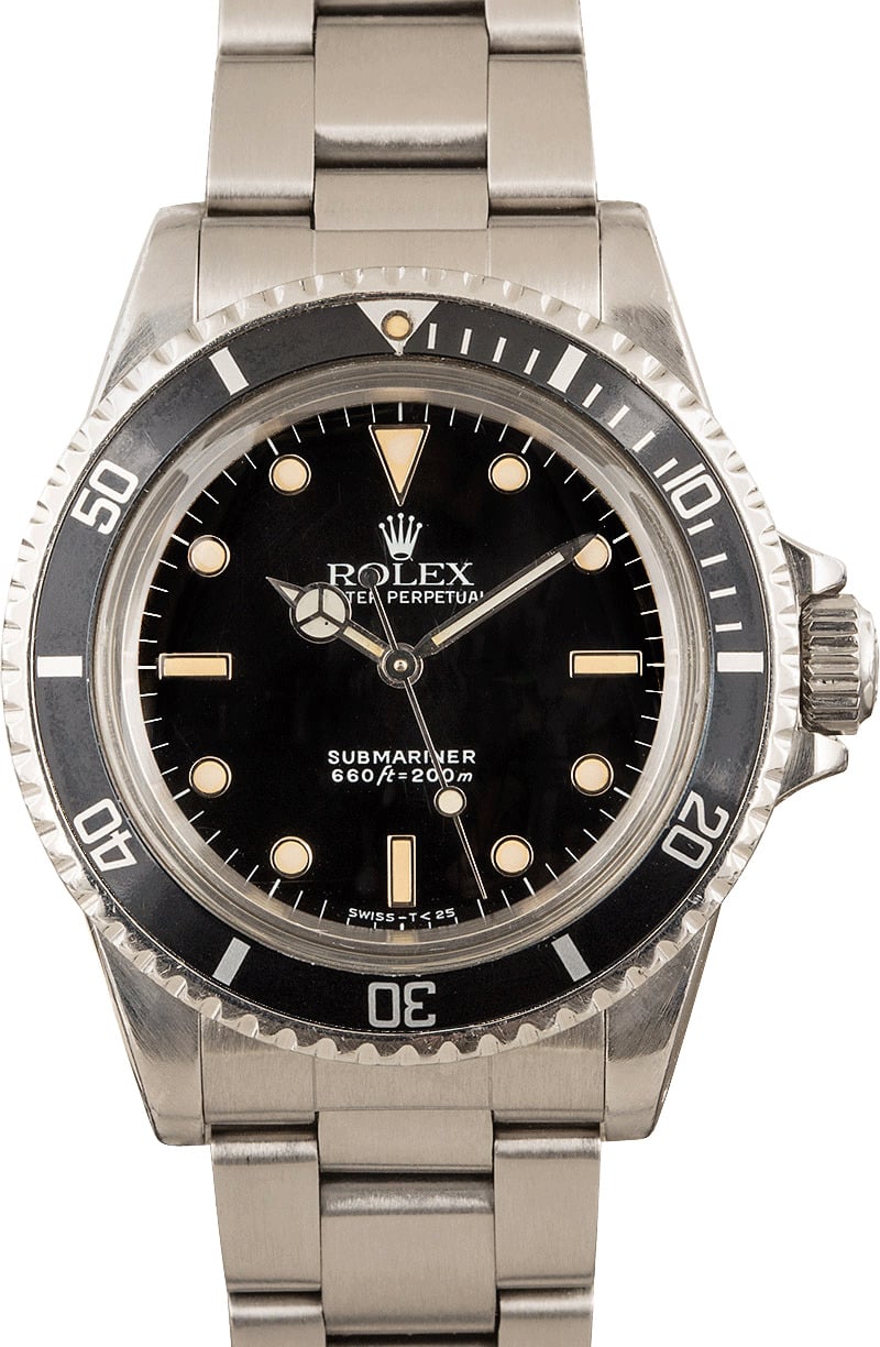 Rolex 5513 service clearance dial