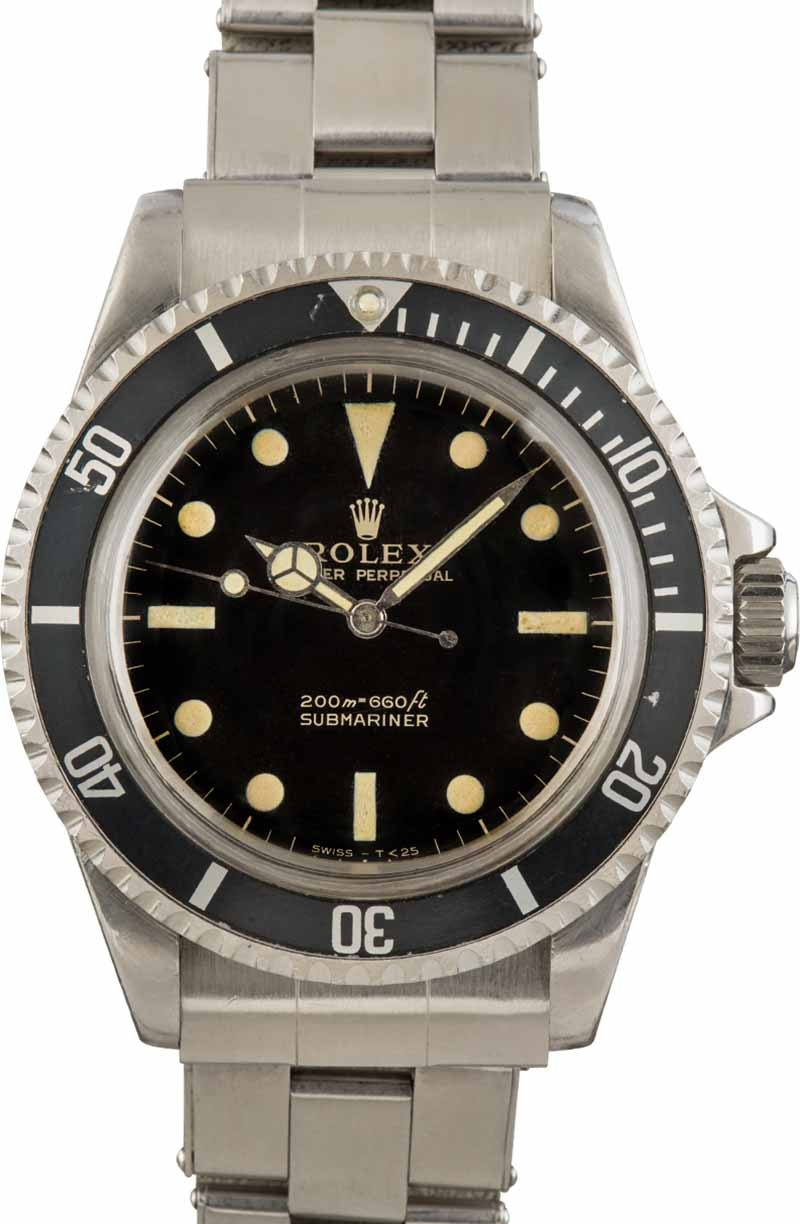 Buy Used Rolex Submariner 5513 Bob s Watches Sku 139723