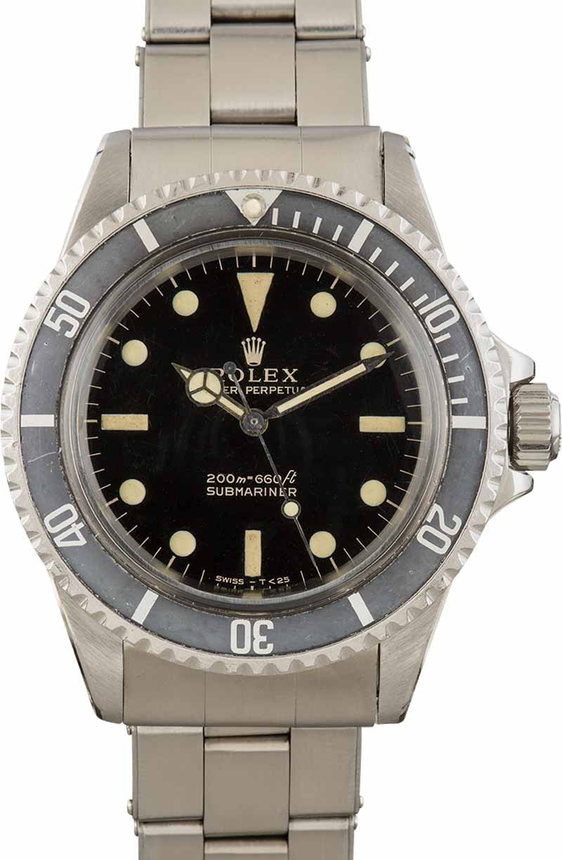 Buy Used Rolex Submariner 5513 Bob s Watches Sku 147375