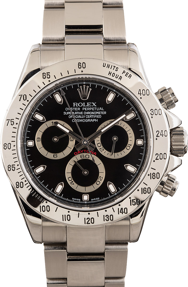 Buy Used Rolex Daytona 116520 | Bob's Watches - Sku: 149521