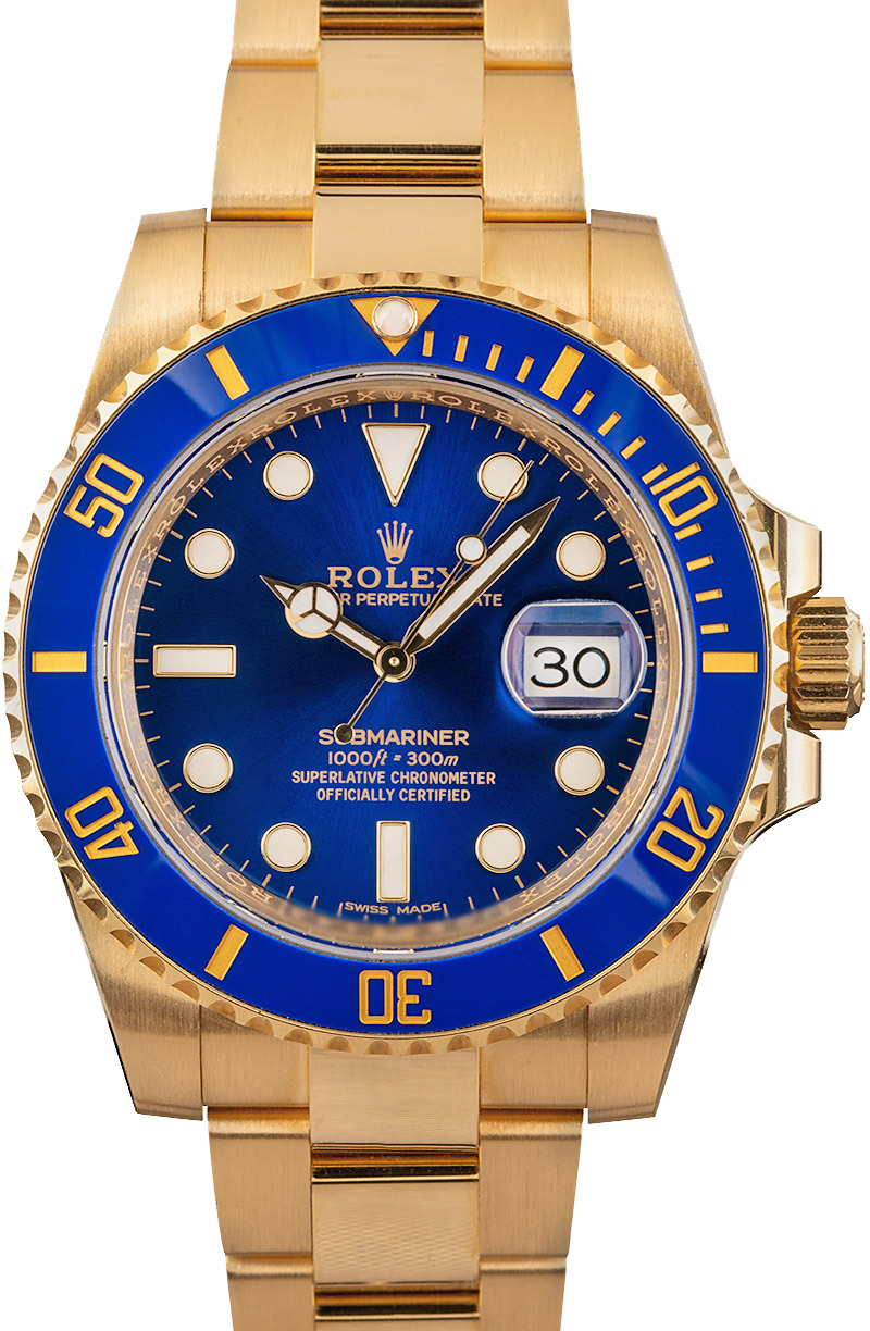 Buy Used Rolex Submariner 116618 | Bob's Watches - Sku: 150833