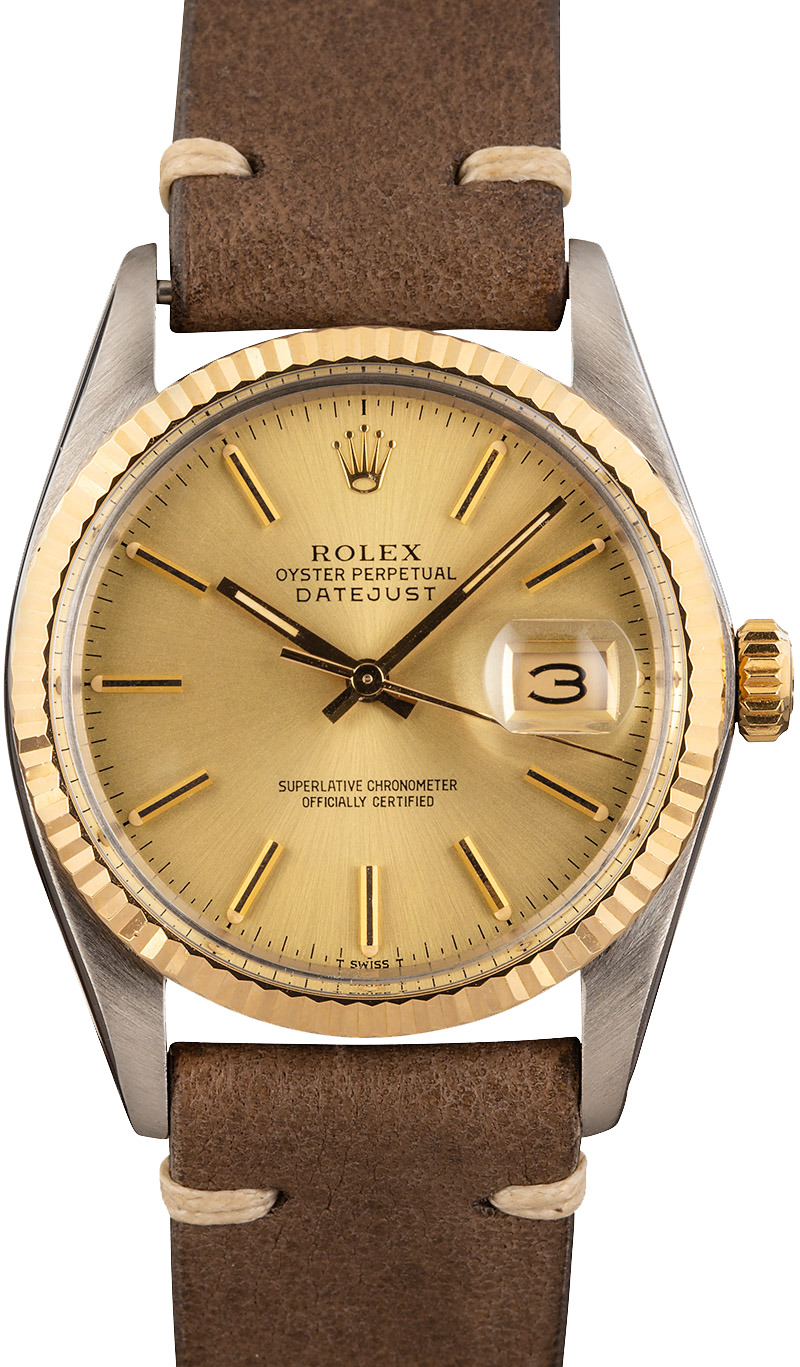 Buy Used Rolex Datejust 16013 | Bob's Watches - Sku: 149243 X