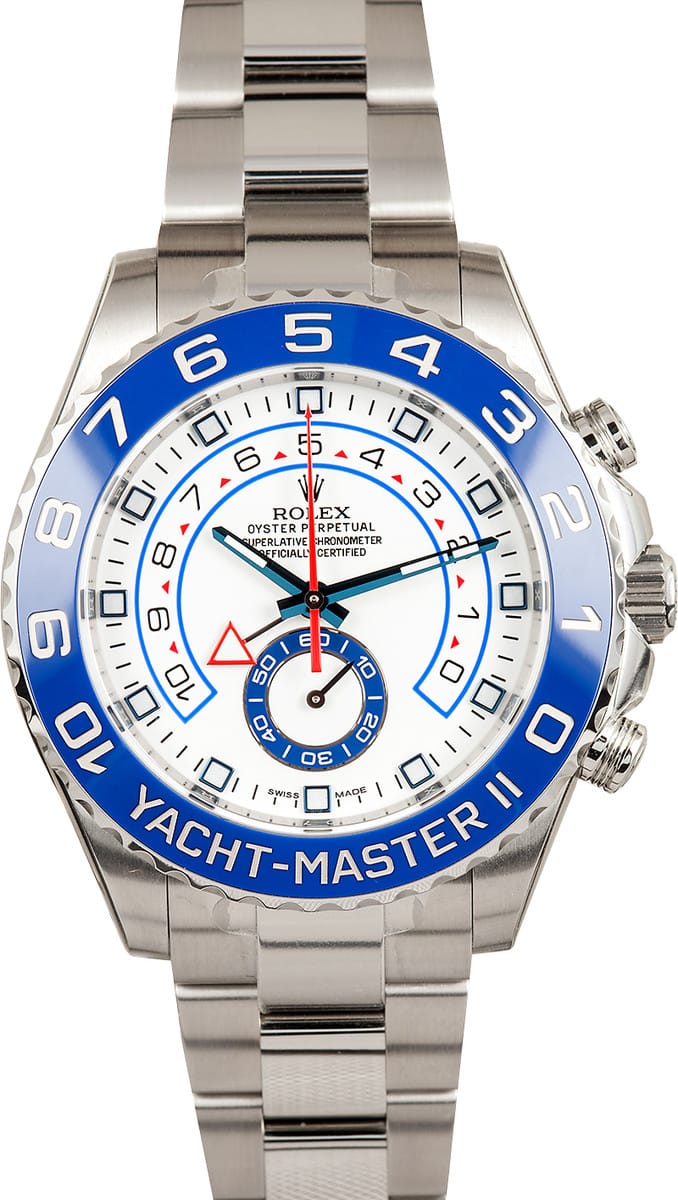 Rolex Yachtmaster II Ref. 116680 at Bob's Watches