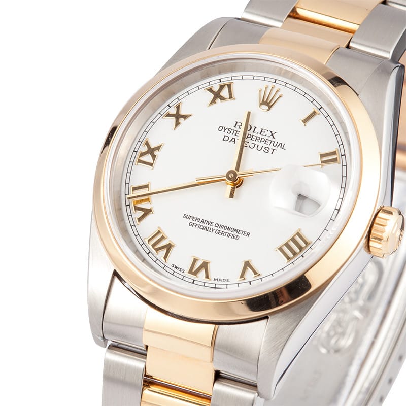 Rolex DateJust Oyster 16203 at Bob's Watches - 100% Rolex