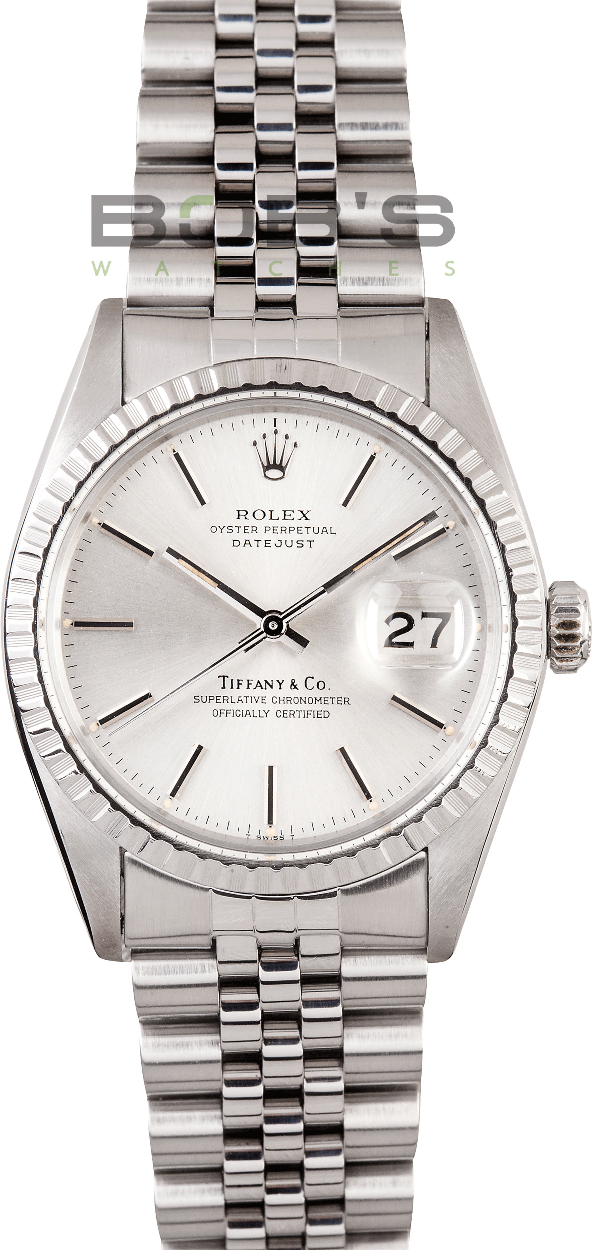rolex datejust tiffany and co