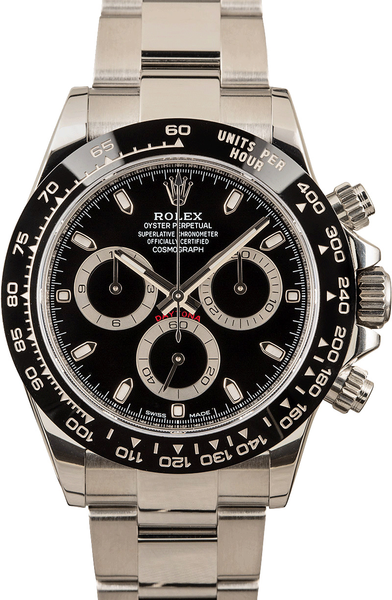 Buy Used Rolex Daytona 116500 | Bob's Watches - Sku: 147722 x