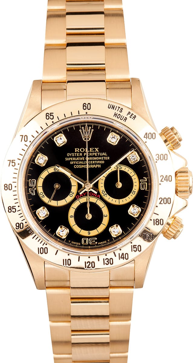 Rolex Cosmograph Daytona 16528 Zenith at BobsWatches