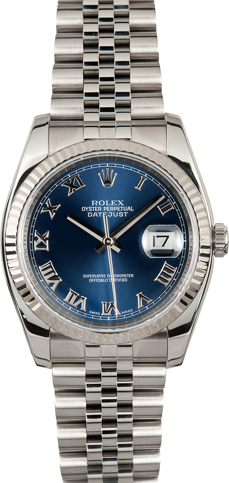 datejust blue roman