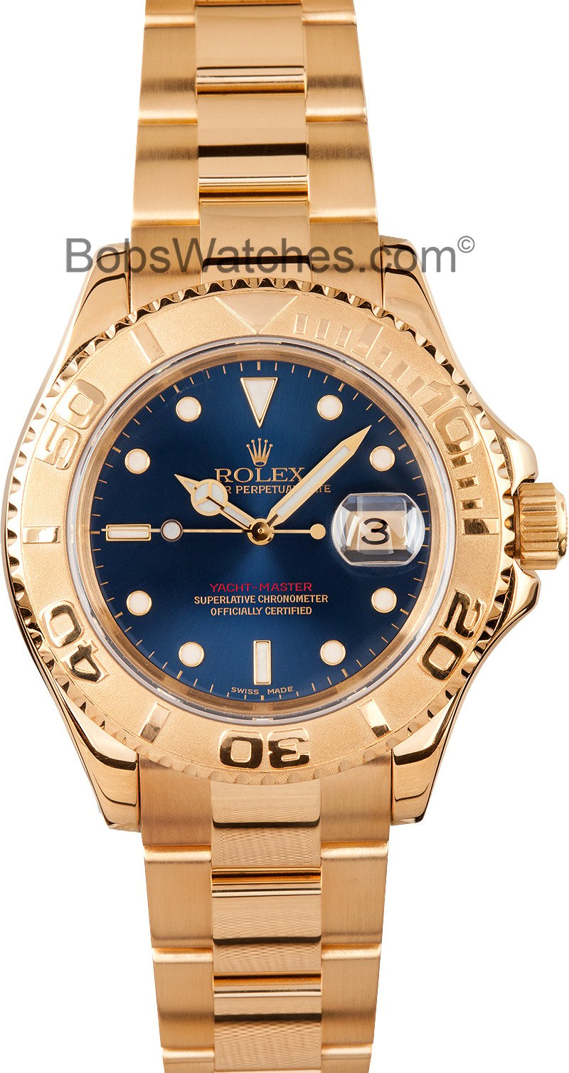yacht master all gold