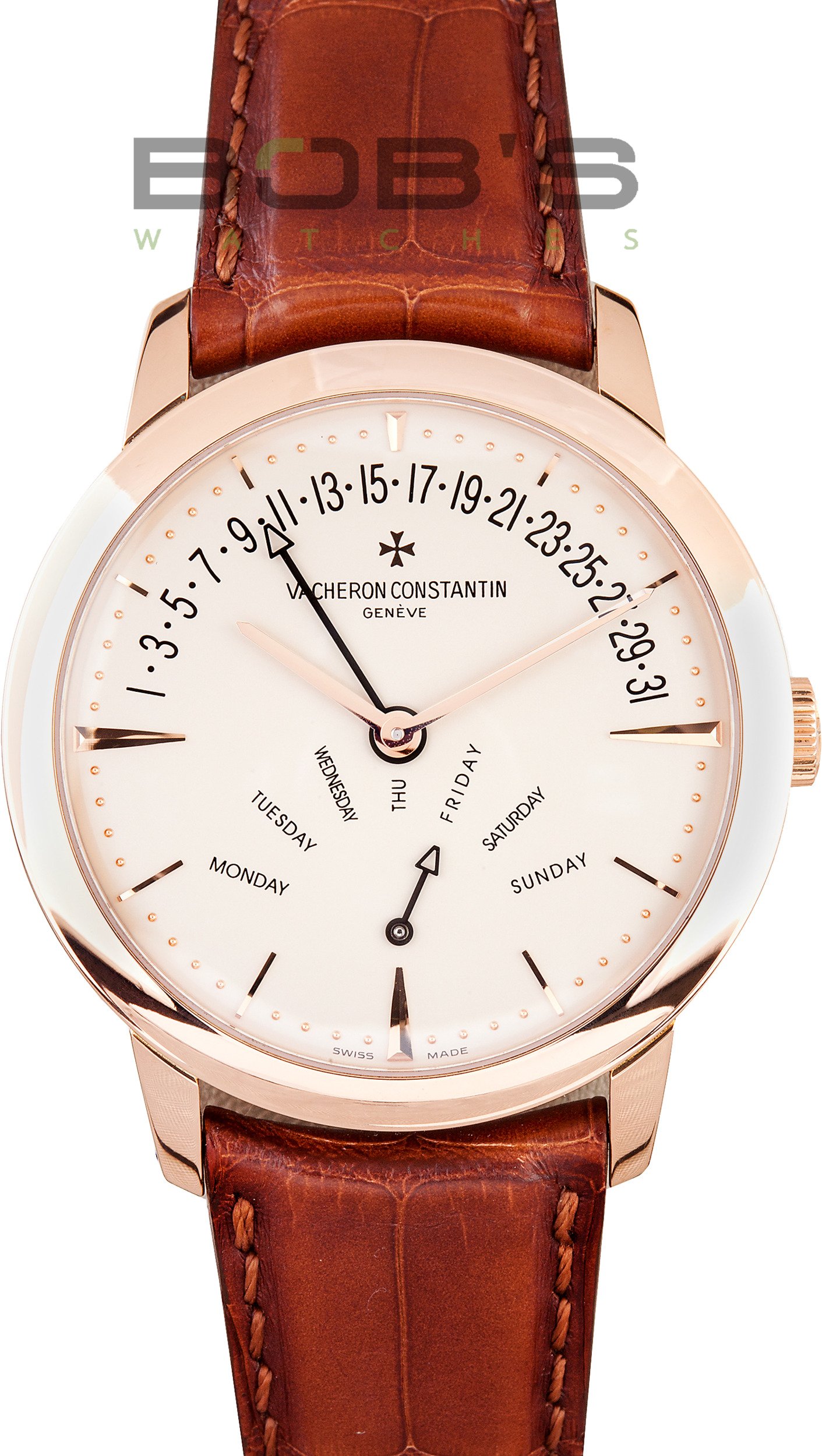 Vacheron Constantin Patirmon Bi Retrograde Day Date Rose Gold