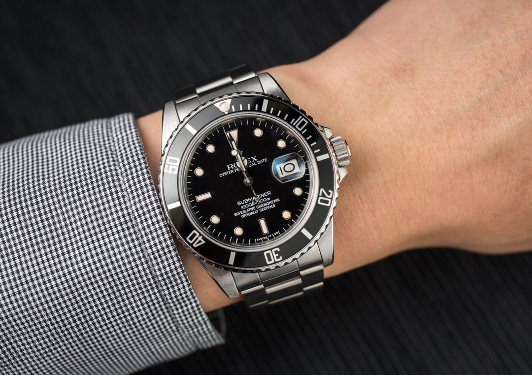 Buy Used Rolex Submariner 16800 | Bob's Watches - Sku: 114828