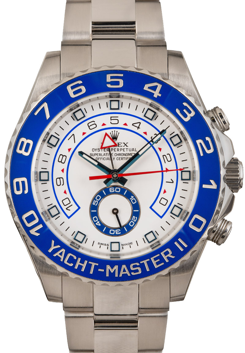 Buy Used Rolex Yacht-Master II 116680 | Bob's Watches - Sku: 142838