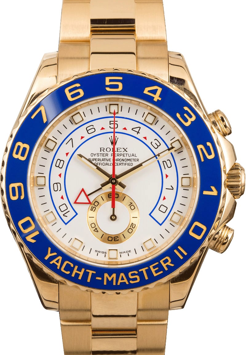 Buy Used Rolex Yacht-Master II 116688 | Bob's Watches - Sku: 147960 x