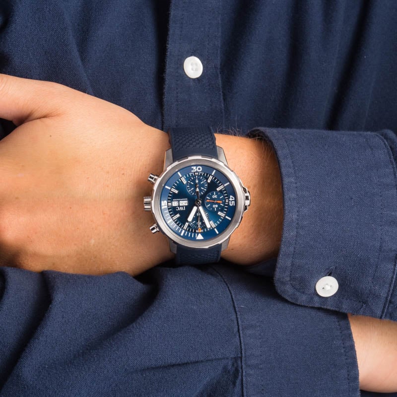 IWC Aquatimer Chronograph Stainless Steel