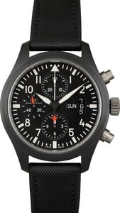 Pre-Owned IWC Pilots Chronograph Top Gun IW378901