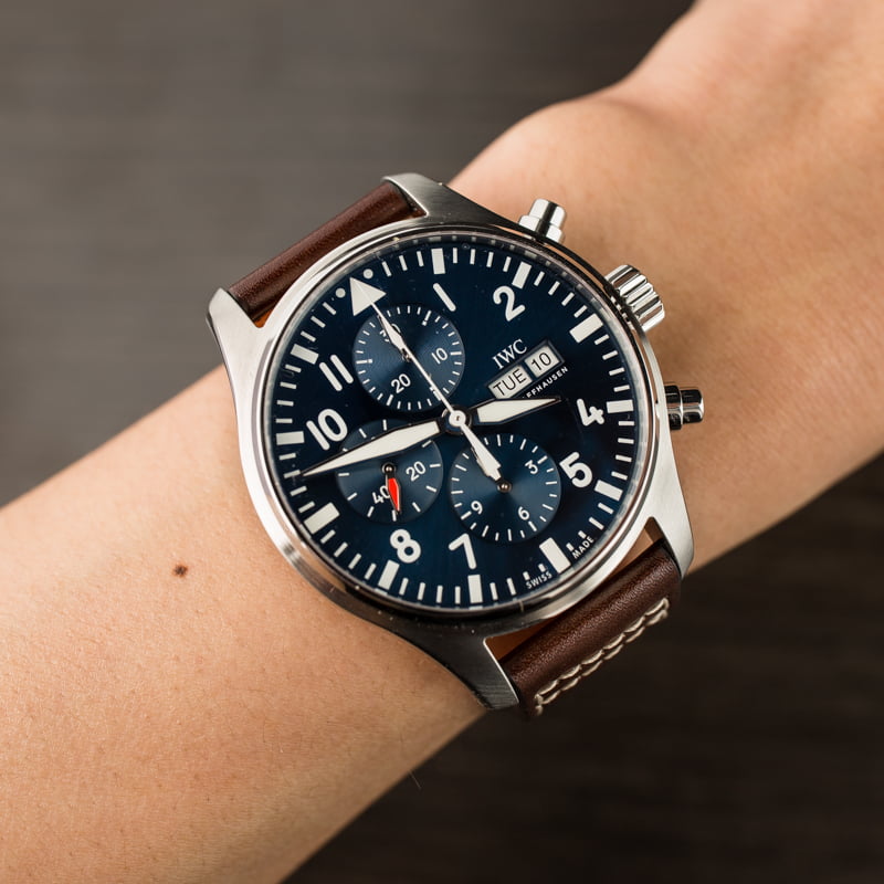 iwc pilot petit prince chrono