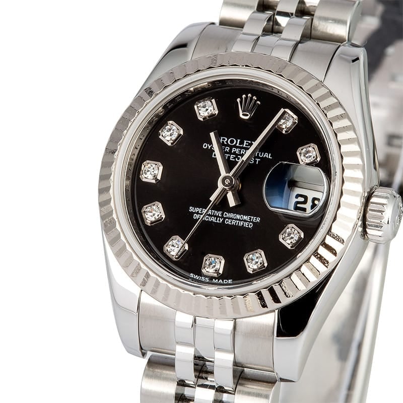 Ladies Rolex Diamond Dial 179174