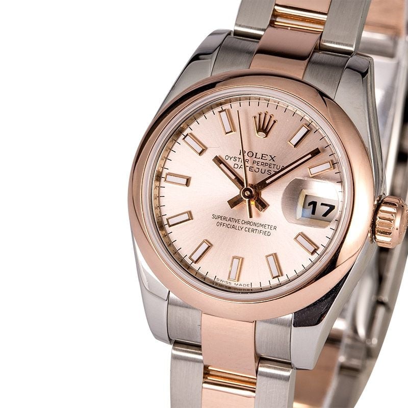 Rolex Lady Datejust 179161PSO Rose Gold