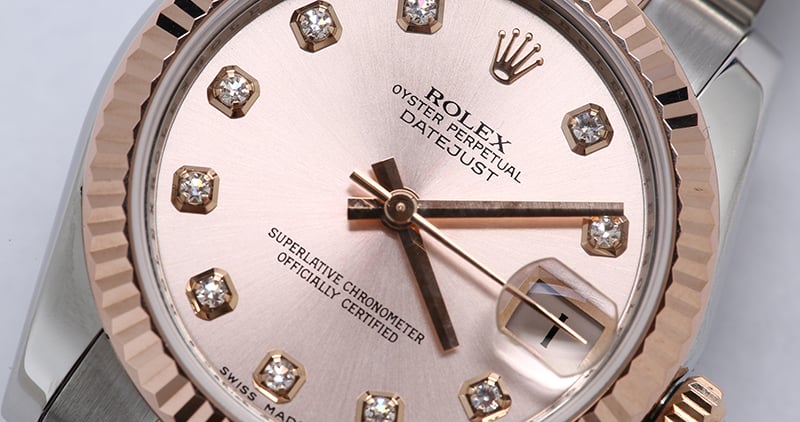 Rolex Datejust 178271 Two Tone Everose Oyster