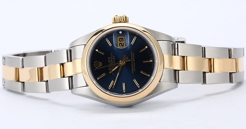 Rolex Lady Datejust 69163 Blue Dial