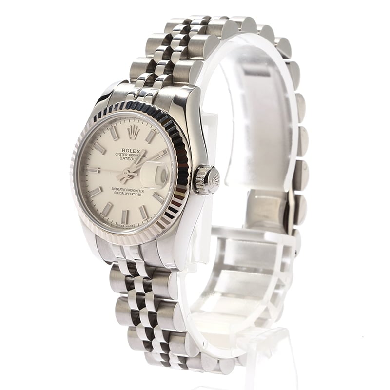 Pre Owned Rolex Ladies Datejust 179174 Steel Jubilee