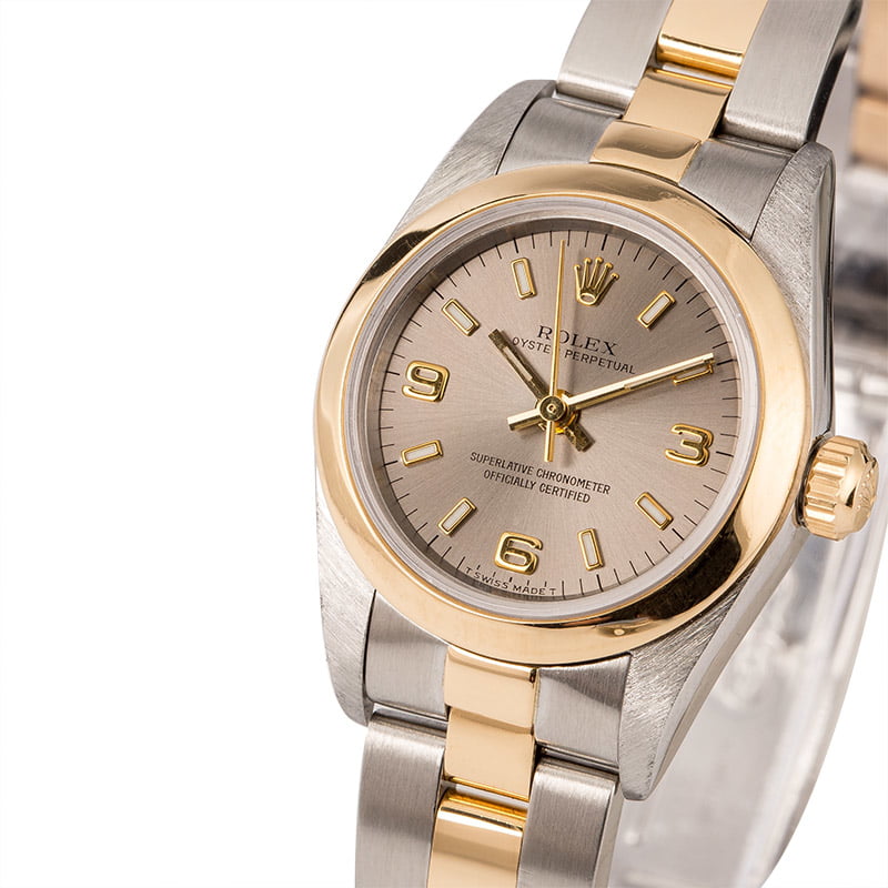 Women's Oyster Perpetual 76183 Two Tone Oyster