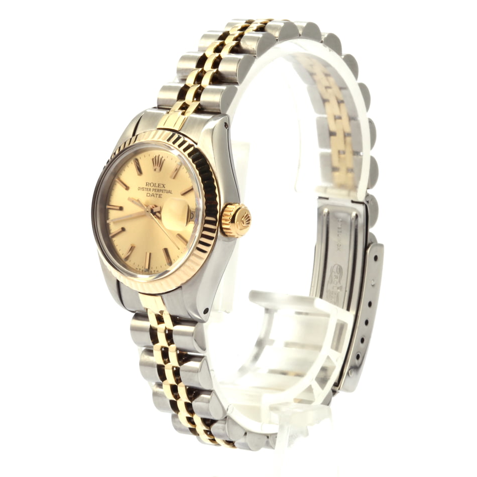 Used Rolex Date 6917 Champagne Dial