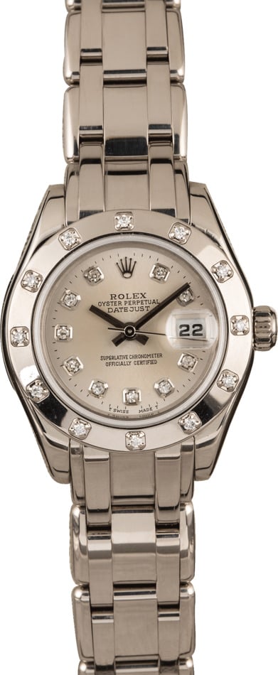 Buy Used Rolex Pearlmaster 80319 Bob s Watches Sku 126470