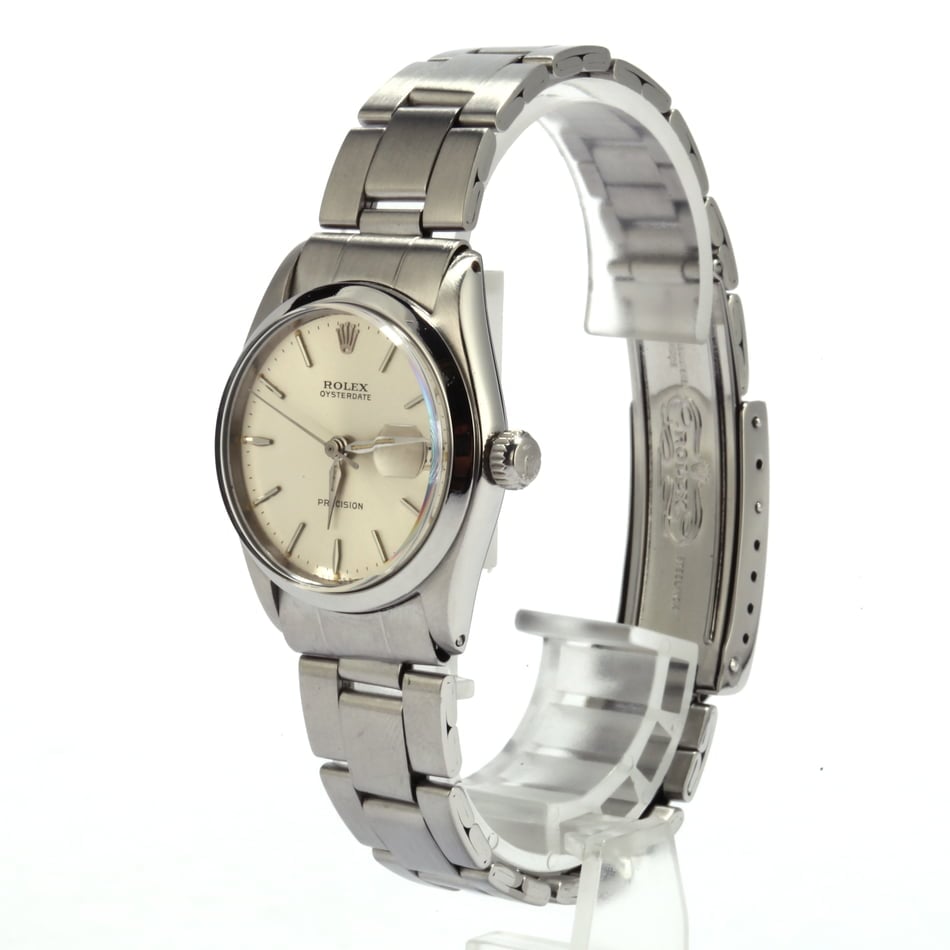 Pre Owned Vintage Rolex OysterDate MidSize Steel 6466